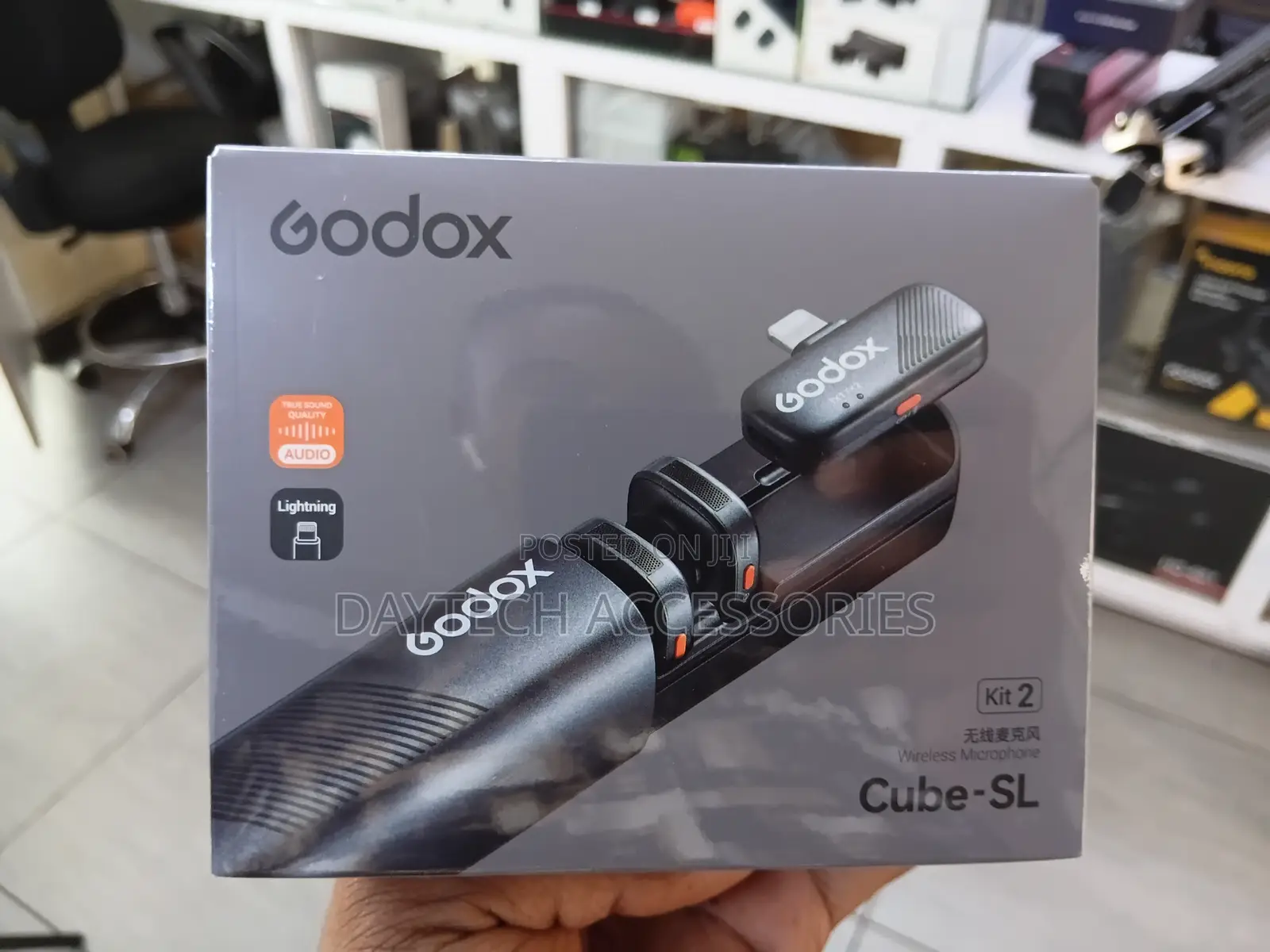Godox Cube-Sl Kit2 Type C Wireless Microphone System - Black
