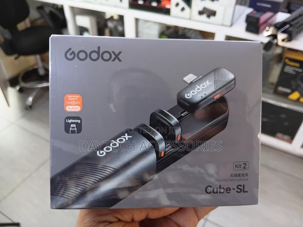 Godox Cube-Sl Kit2 Type C Wireless Microphone System - Black - thumbnail 3