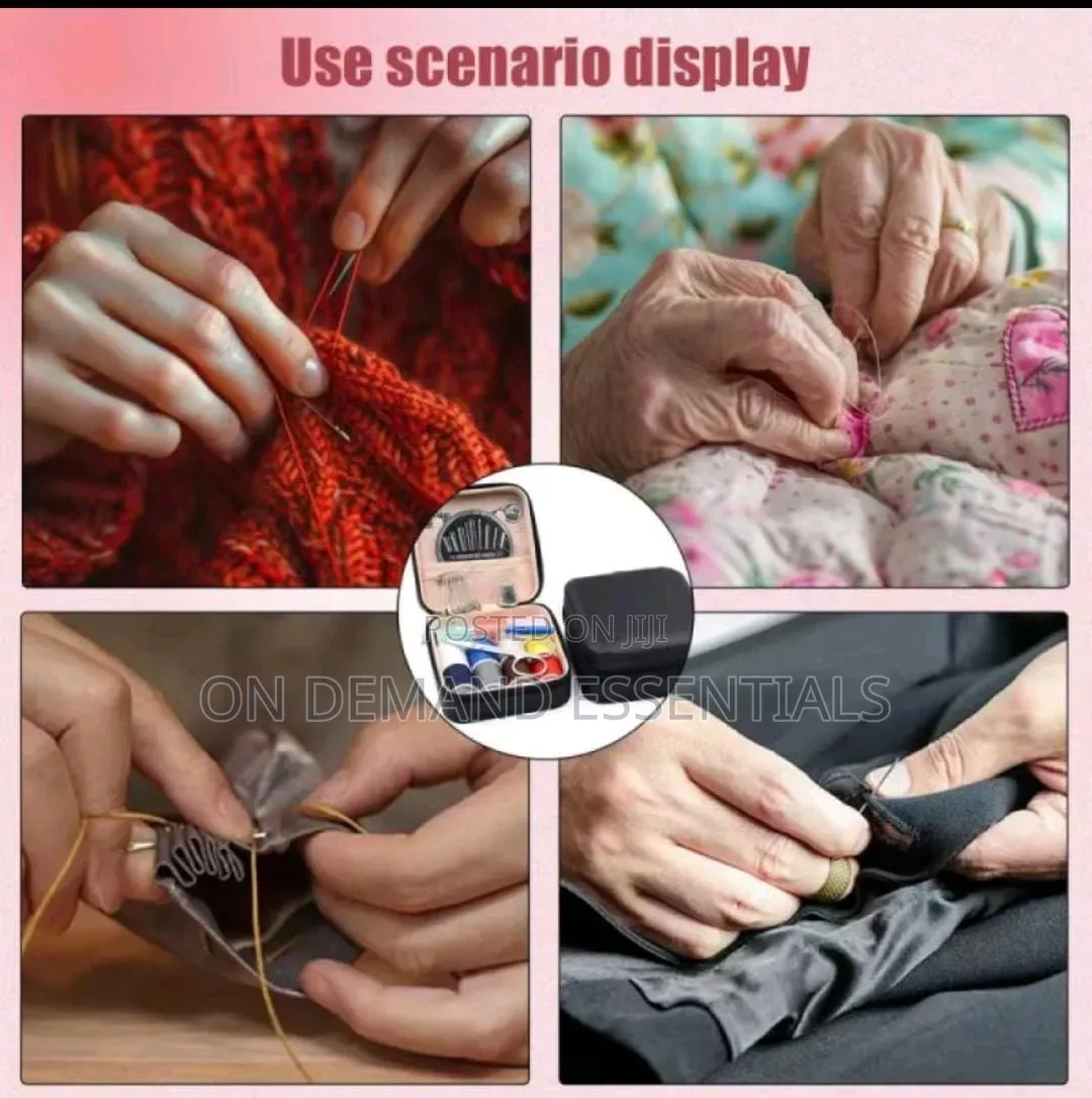 Mini Sewing Kit in a Durable Hardy Pouch