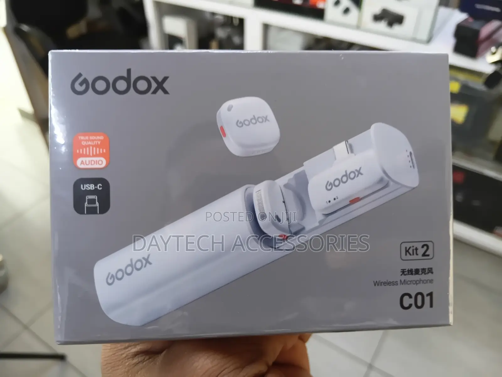 Godox C01 Kit 2 Ultralight Wireless Microphone System – 2-Person