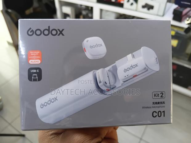 Godox C01 Kit 2 Ultralight Wireless Microphone System – 2-Person