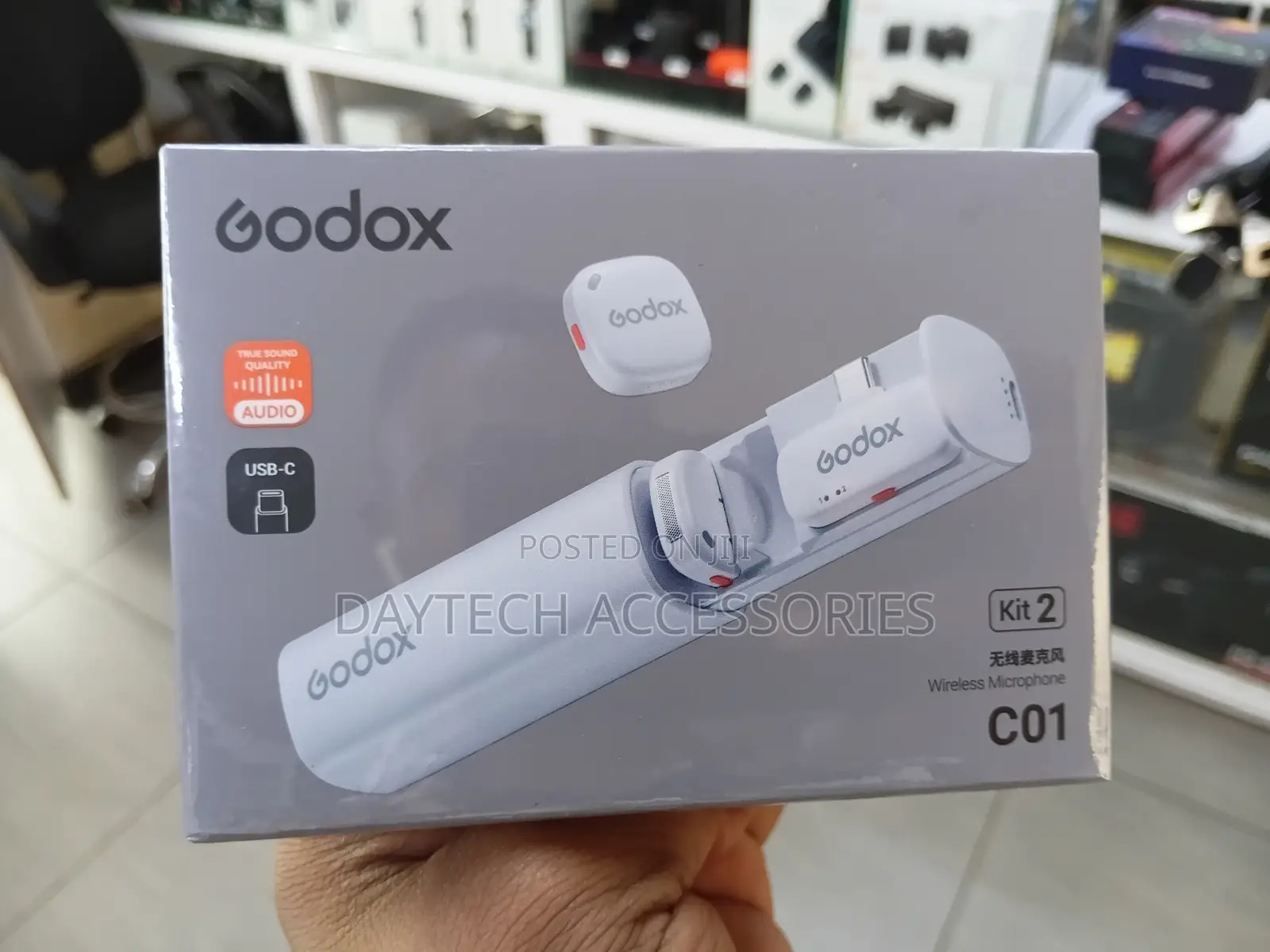 Godox C01 Kit 2 Ultralight Wireless Microphone System – 2-Person