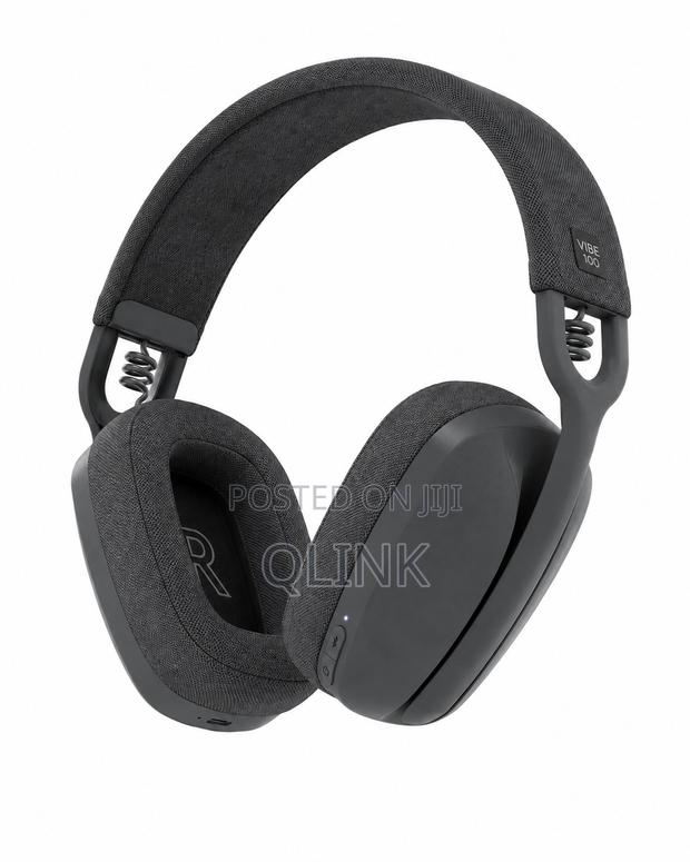Logitech Zone Vibe 100 Bluetooth Over-the-Ear Headphones - Graphite