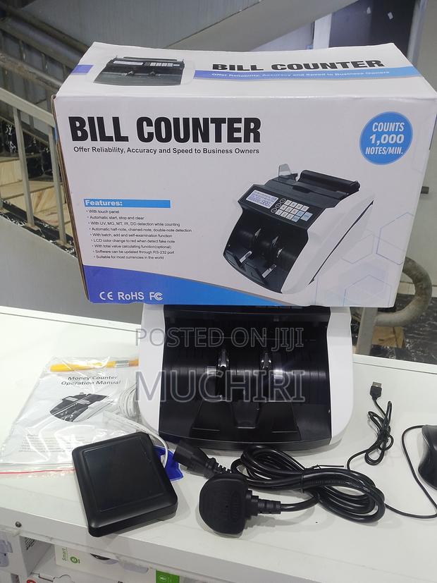 Automatic Detecting With UV Bill Counter Machine High Quality