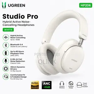 UGREEN Studio Pro Hybrid Active Noise-Cancelling