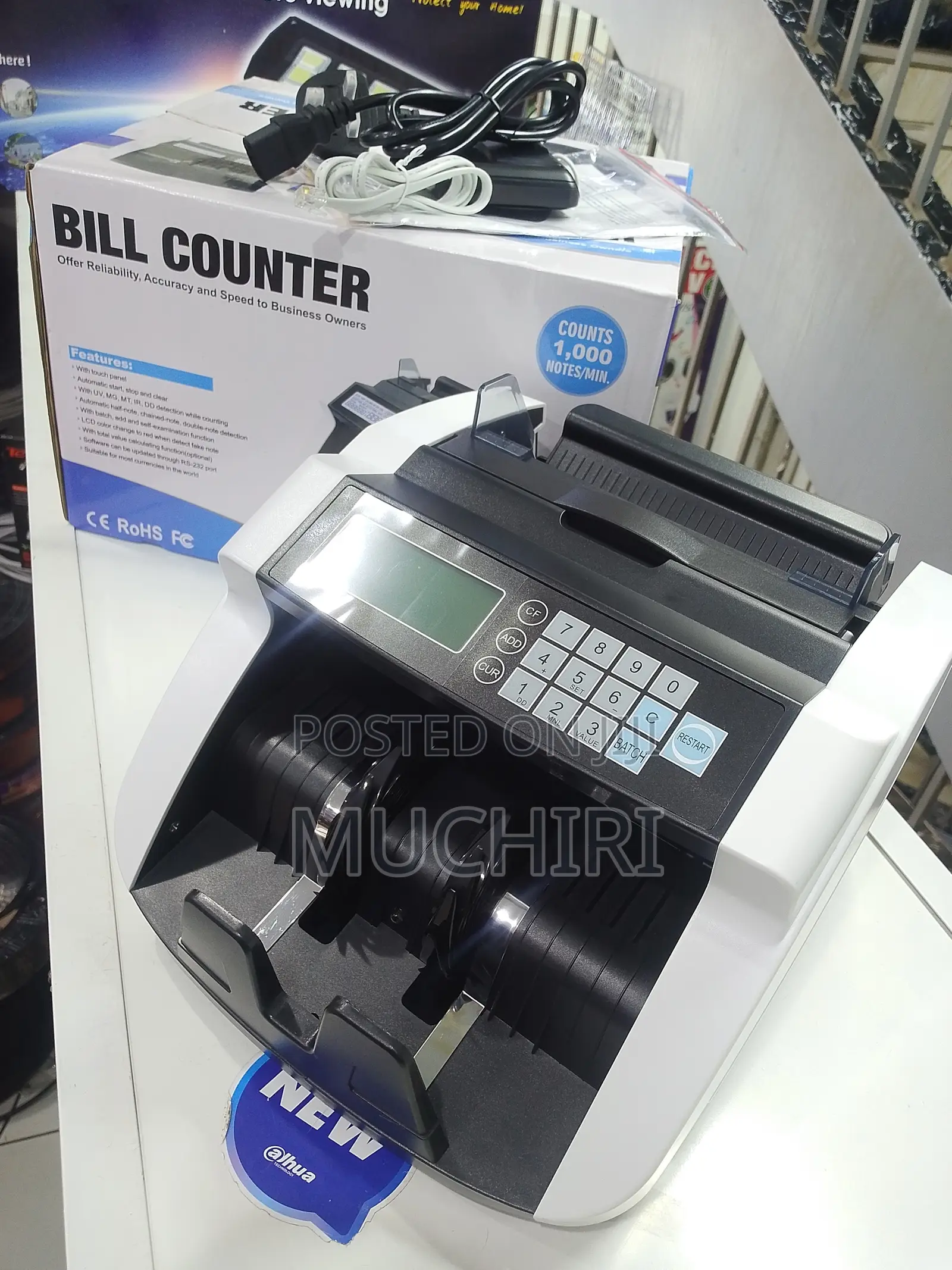 Digital Money Counting Machine Bill Counter
