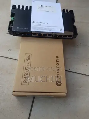 Mikrotik Rb5009ug+S+In Wired Router 2.5 Gigabit Ethernet Black