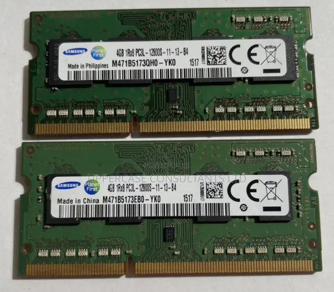4gb Ram 1rx8 Pc3l-12800s