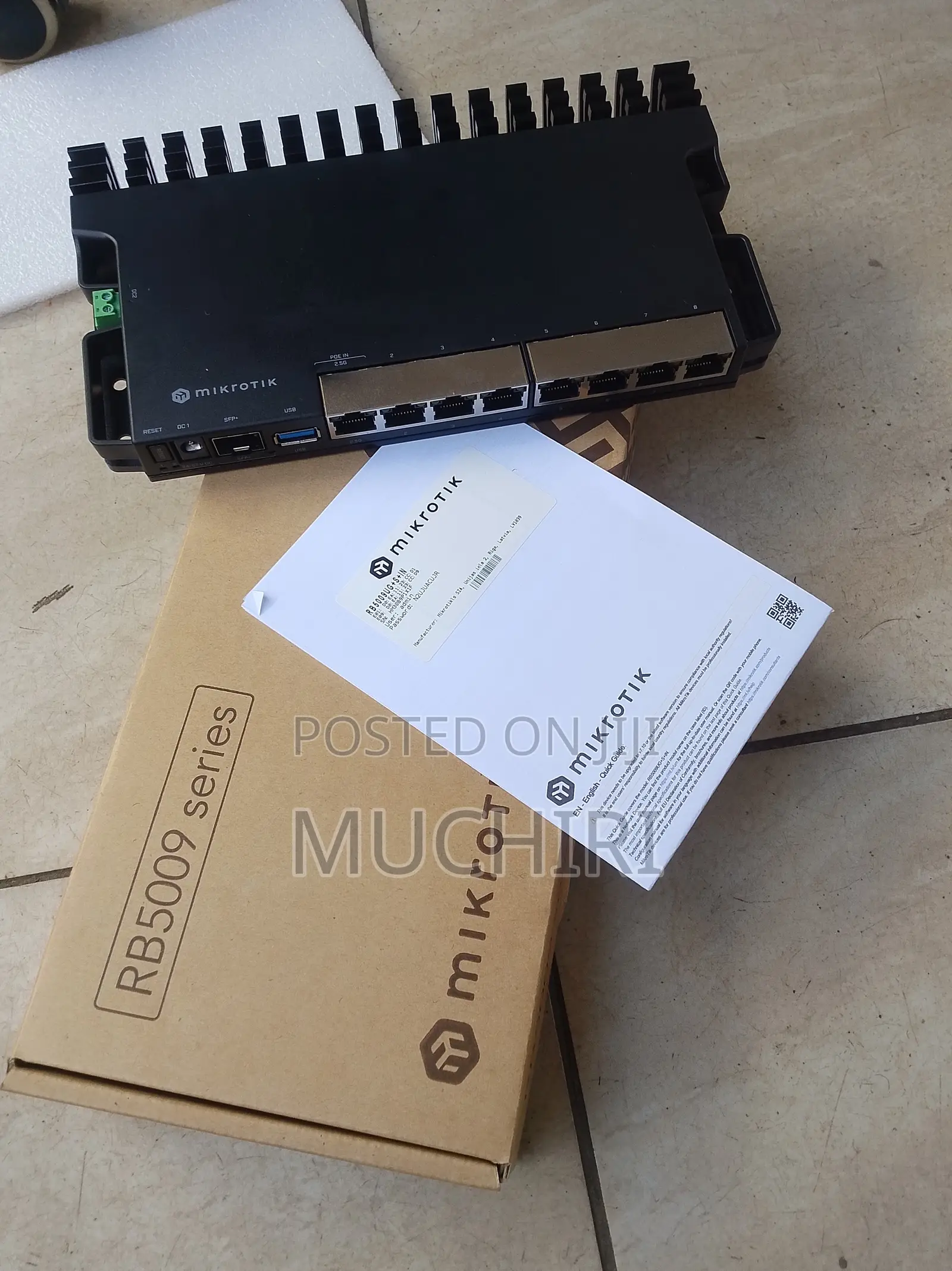 Rb5009 Series Mikrotik!! Rb5009 Series Mikrotik