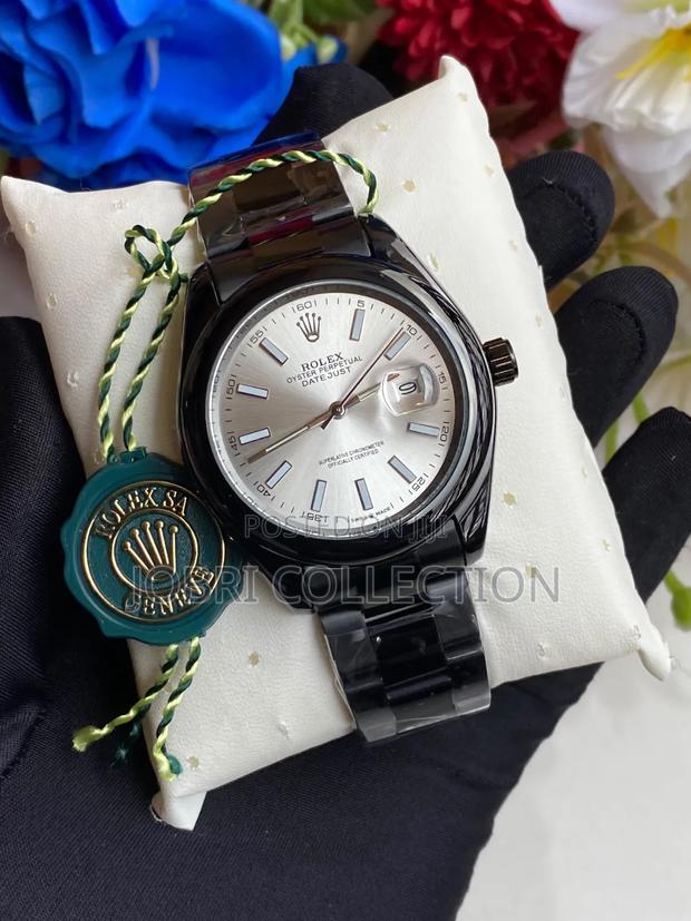 Rolex Stainless Steel Day Date Watch