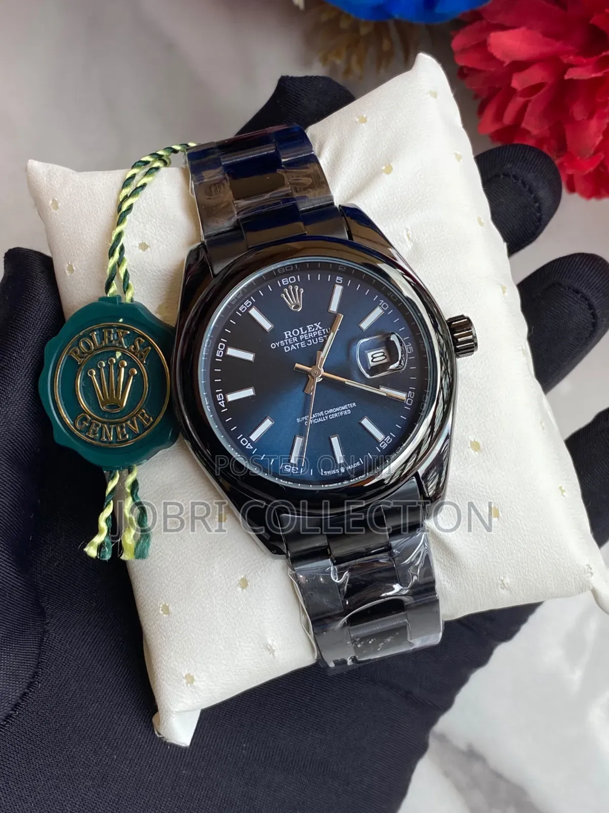 Rolex Stainless Steel Day Date Watch