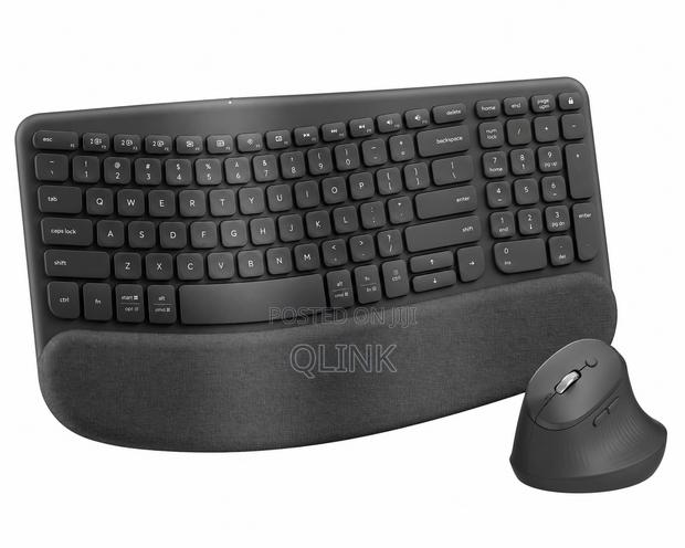 Logitech Wave Keys and Lift Combo Wireless and Bluetooth Keyboard