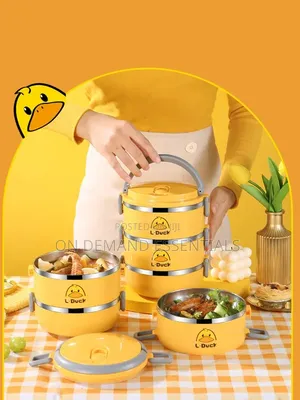 Detachable 3 Layered Duck Lunch Dish