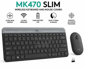 Logitech MK470 Slim Wireless Keyboard and Mouse Combo