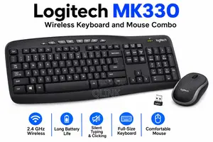 Logitech MK330 Wireless Keyboard and Mouse Combo