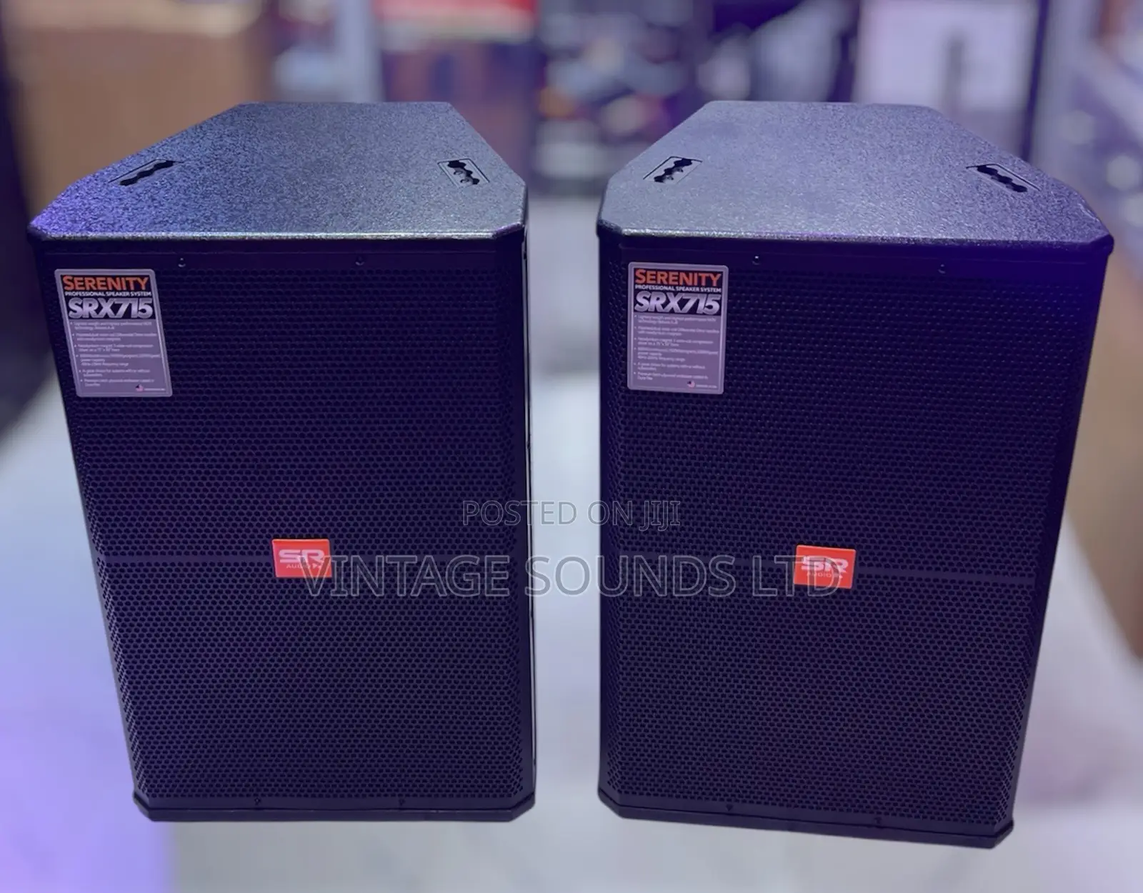 Serenity Audio SRX715 15" 2-Way Professional Passive Loudspeaker(pair)
