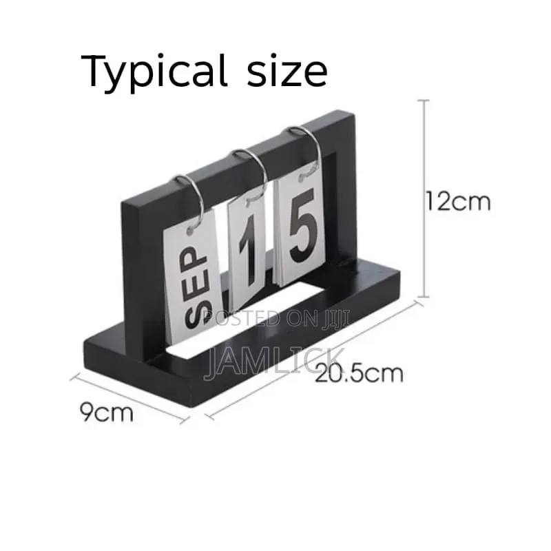 Office Desk Date Display Stand - Pm
