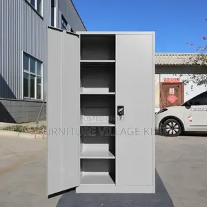 Office Cabinet; 2 Door Full Metallic Storage Cabinet