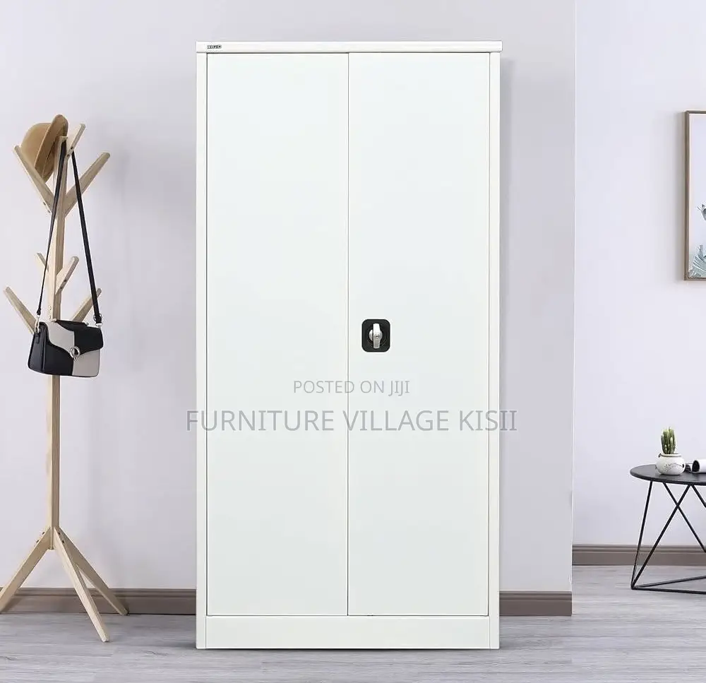 Office Cabinet; 2 Door Full Metallic Storage Cabinet