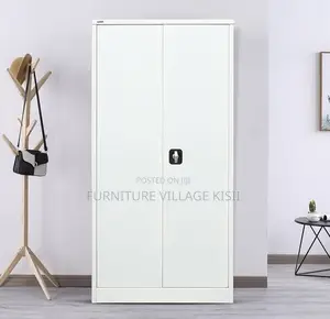 Office Cabinet; 2 Door Full Metallic Storage Cabinet