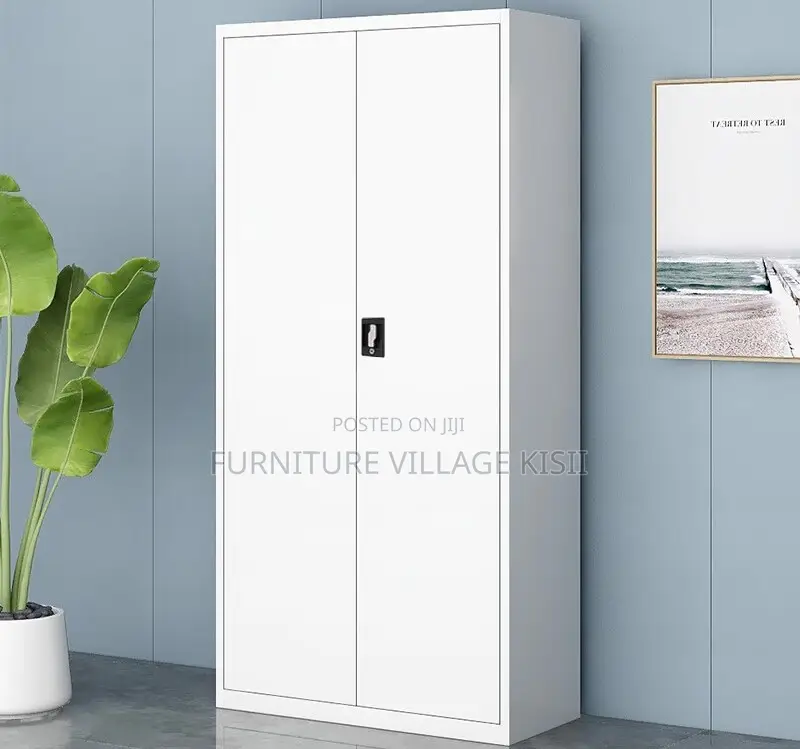 Office Cabinet; 2 Door Full Metallic Storage Cabinet