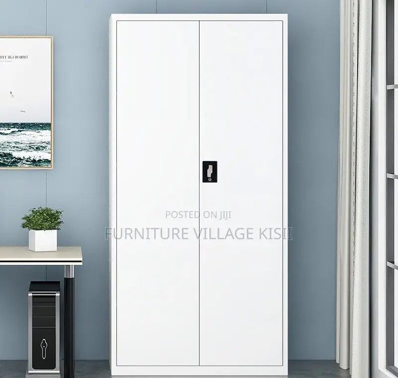 Office Cabinet; 2 Door Full Metallic Storage Cabinet