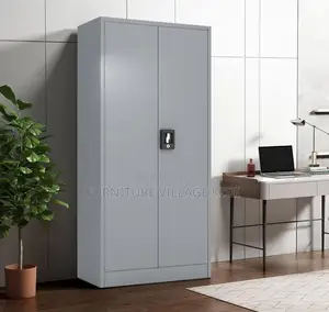 Office Cabinet; 2 Door Full Metallic Storage Cabinet