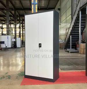 Office Cabinet; 2 Door Full Metallic Storage Cabinet
