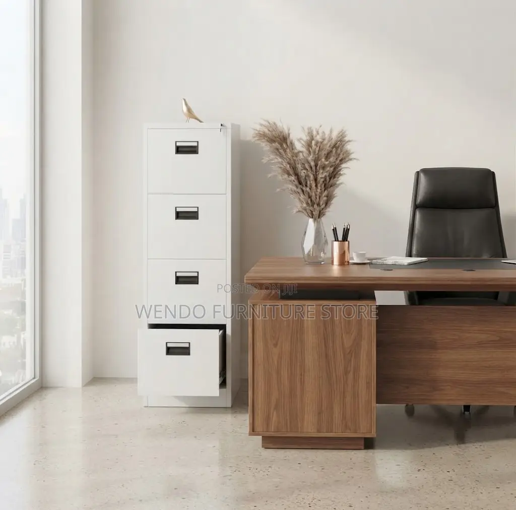 Office Cabinet; Four Lockers Steel Office Performance Cabinet