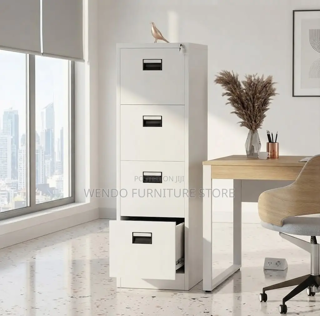Office Cabinet; Four Lockers Steel Office Performance Cabinet