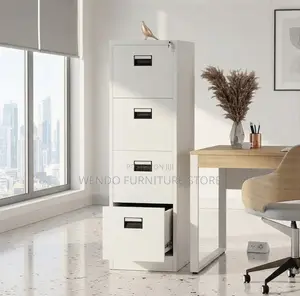 Office Cabinet; Four Lockers Steel Office Performance Cabinet