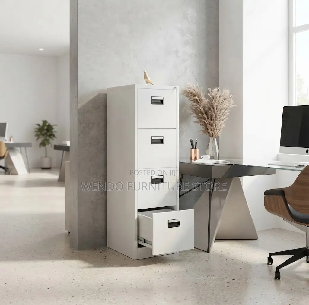Office Cabinet; Four Lockers Steel Office Performance Cabinet
