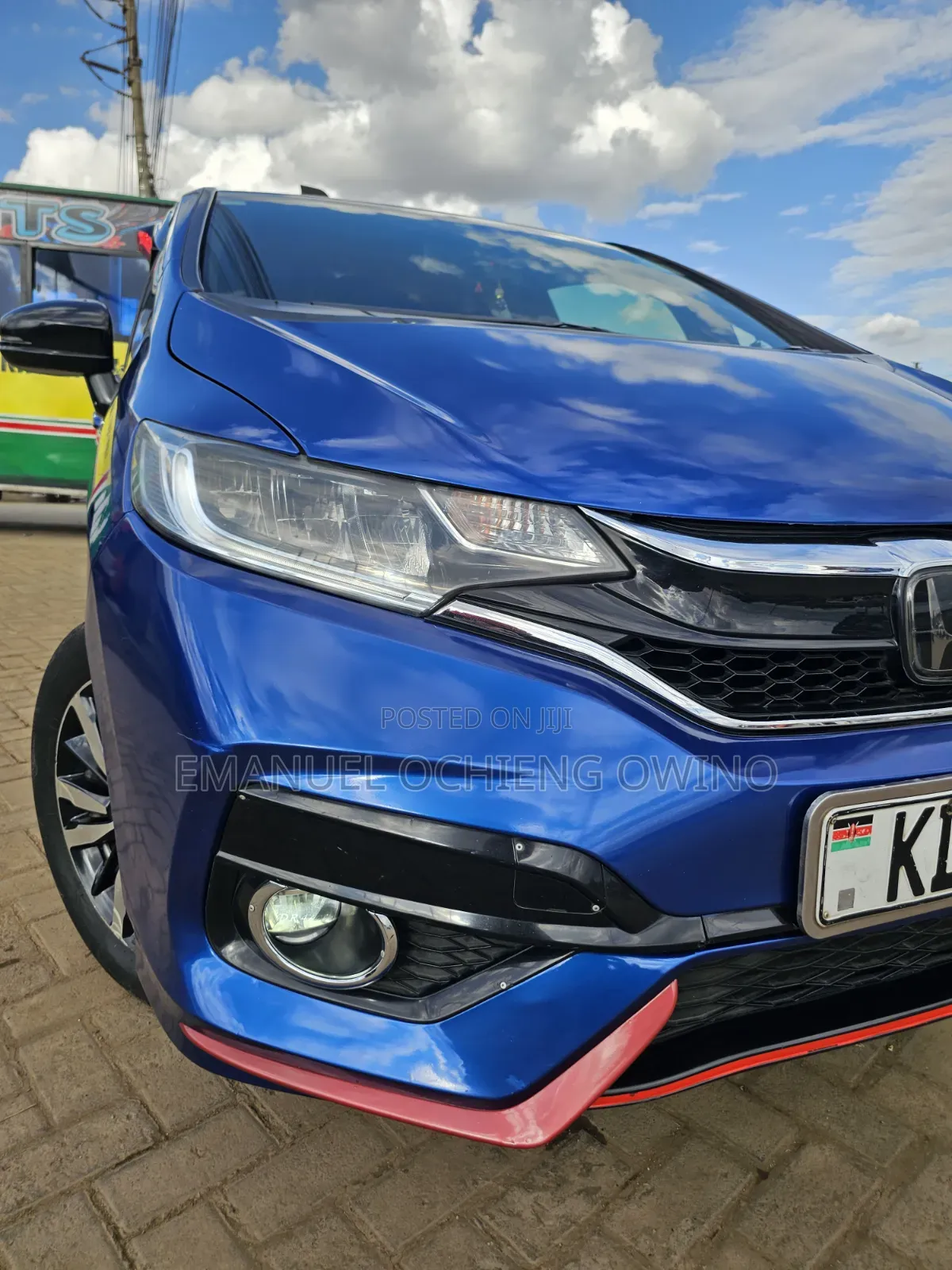 Honda Fit 2017 Blue