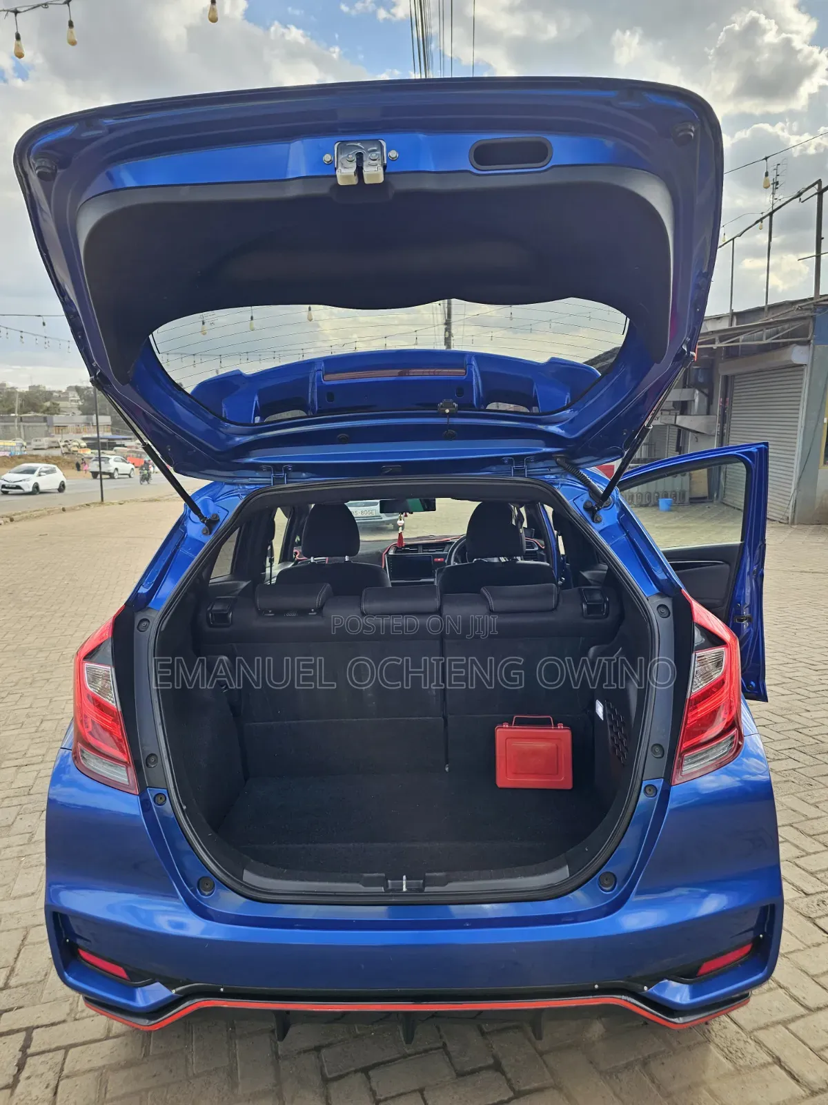 Honda Fit 2017 Blue