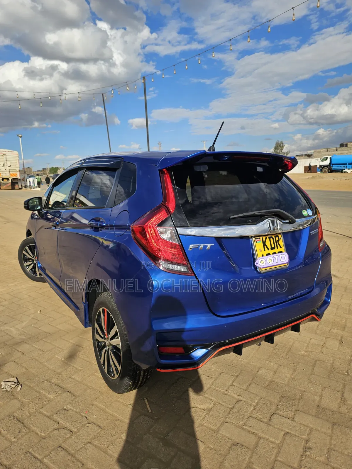Honda Fit 2017 Blue