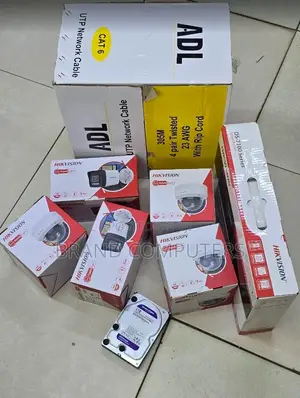 Hikvision Cameras 2mp Kit 4 Channel NVR Network Cameras Night Vision