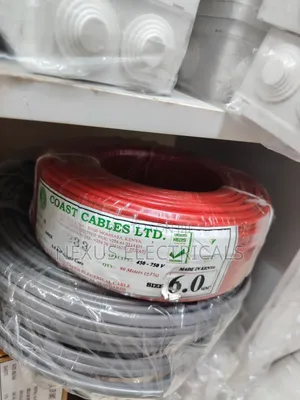 Coast Cable 6.0mm Red Single
