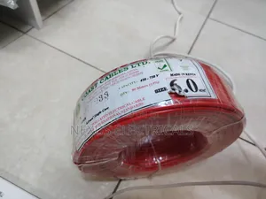 Coast Cable 6.0mm Red Single