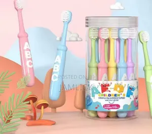 10pcs Cute Children's Soft Bristle Toothbrush Set - Zy