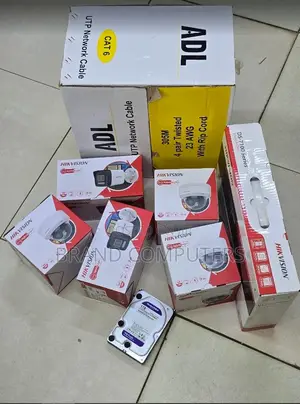 Hikvision IP 4-Camera 1080P Smart Hybrid Light CCTV Kit