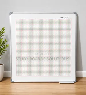 Magnetic School Graphboard 4ftx4ft