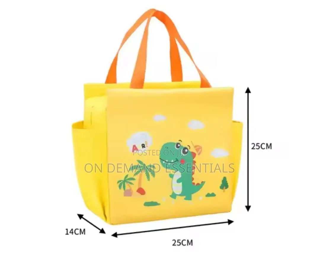 Children Cartoon Themed Thermal Insulated Lunch Bag
