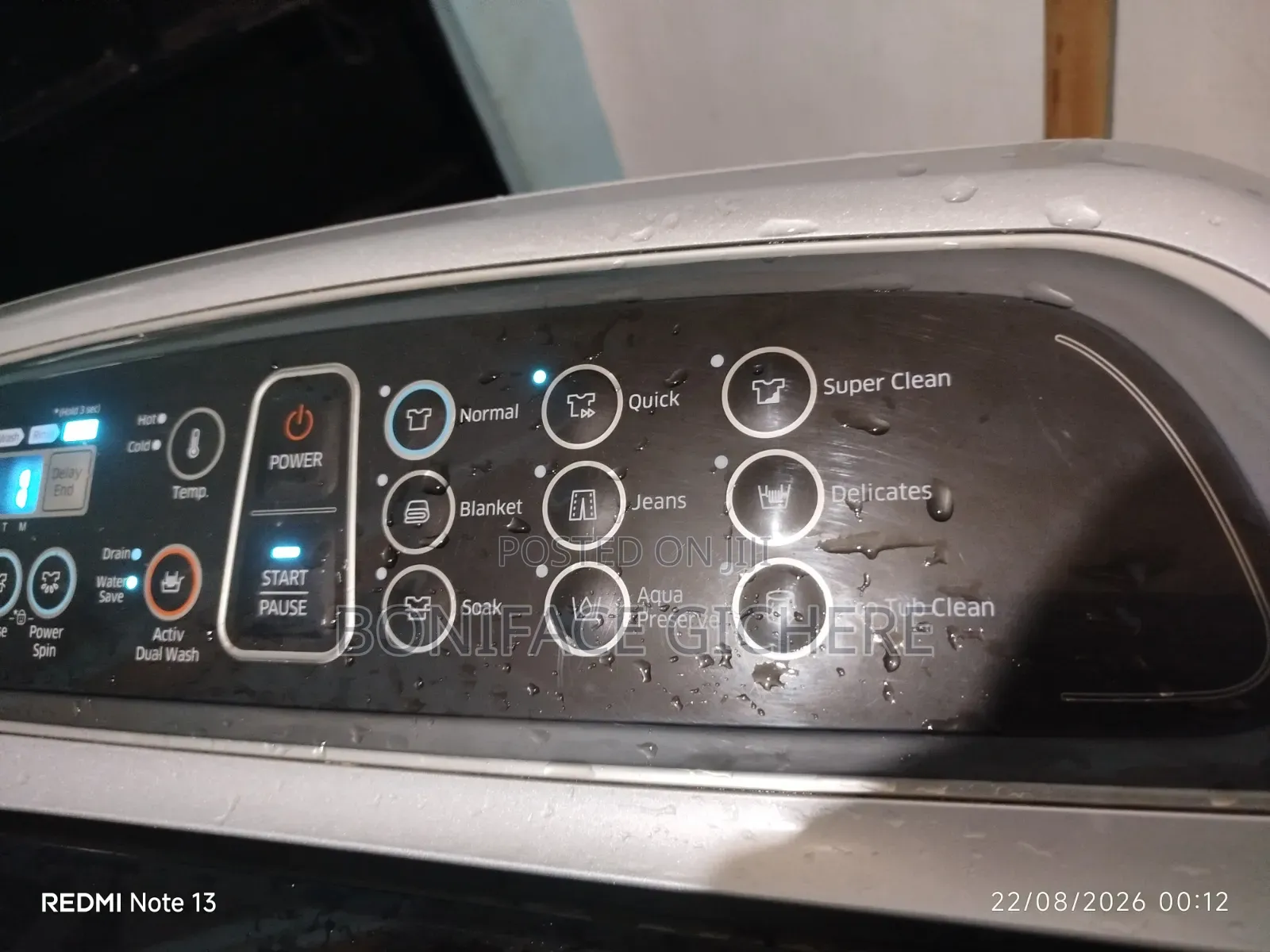 Samsung 13kg Top Load Washing Machine