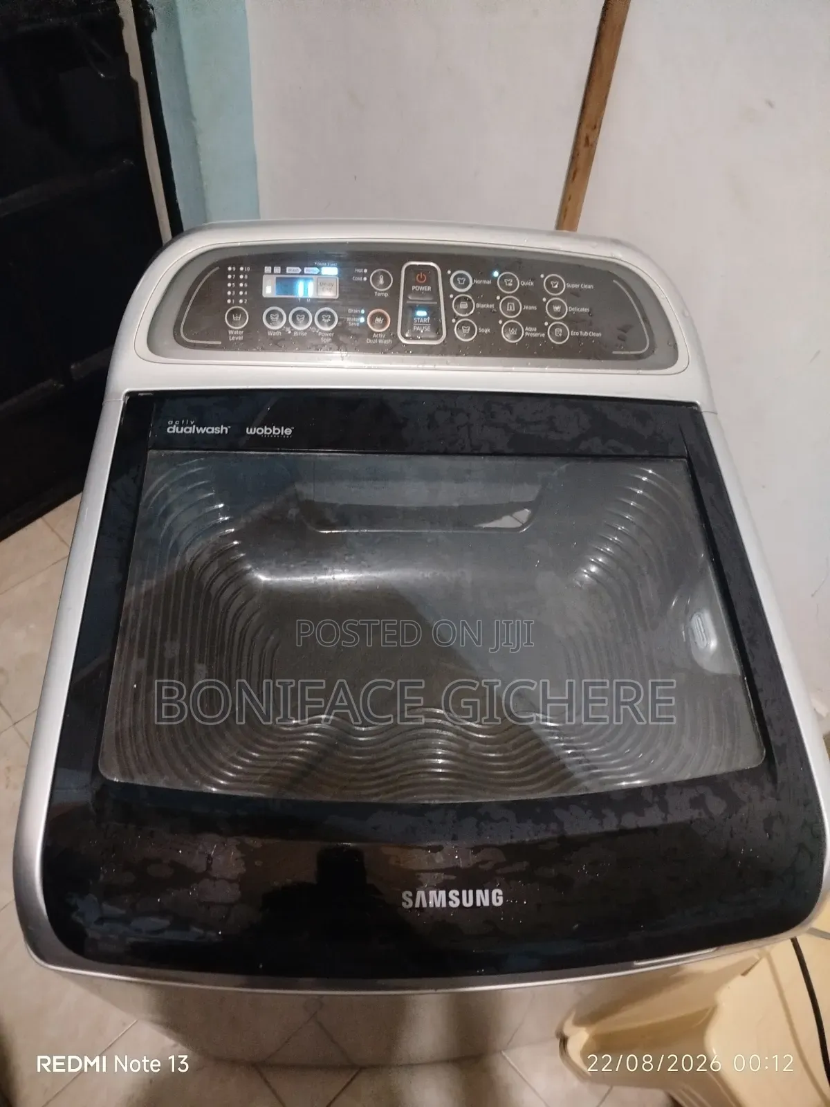 Samsung 13kg Top Load Washing Machine