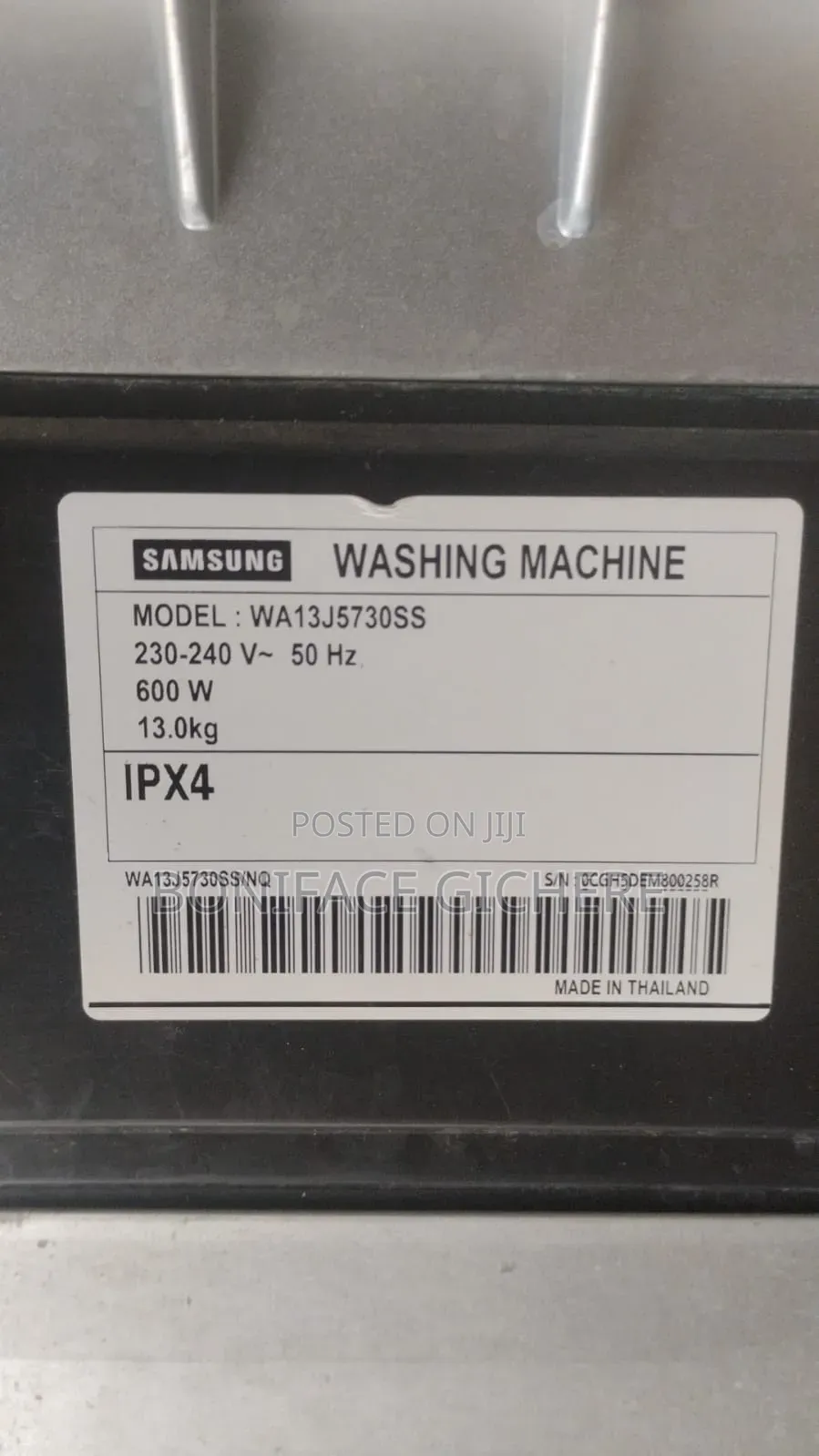 Samsung 13kg Top Load Washing Machine
