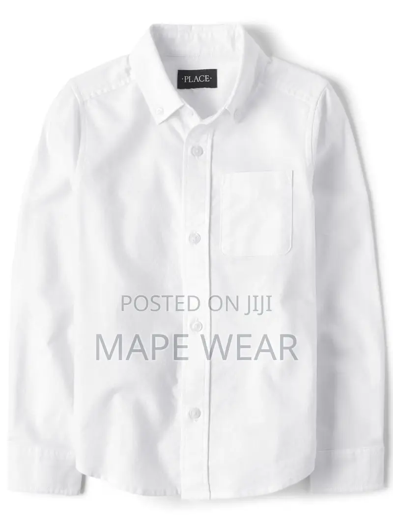 Long Sleeved Oxford Button Down Shirt