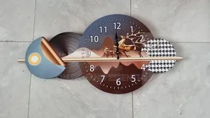 80x40cm Decor Wall Clock