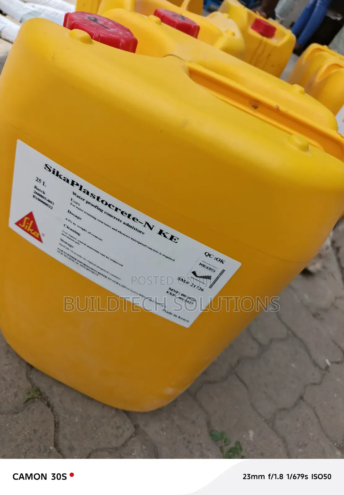 Sika Plastocrete NKE Water Reducer