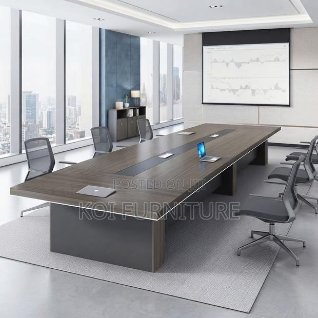 Boardroom Table; 6 Meters Office Officials Boardroom Table