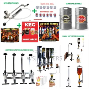 Beer Keg Pumps + Tot Measures+ Empty Barrels Available